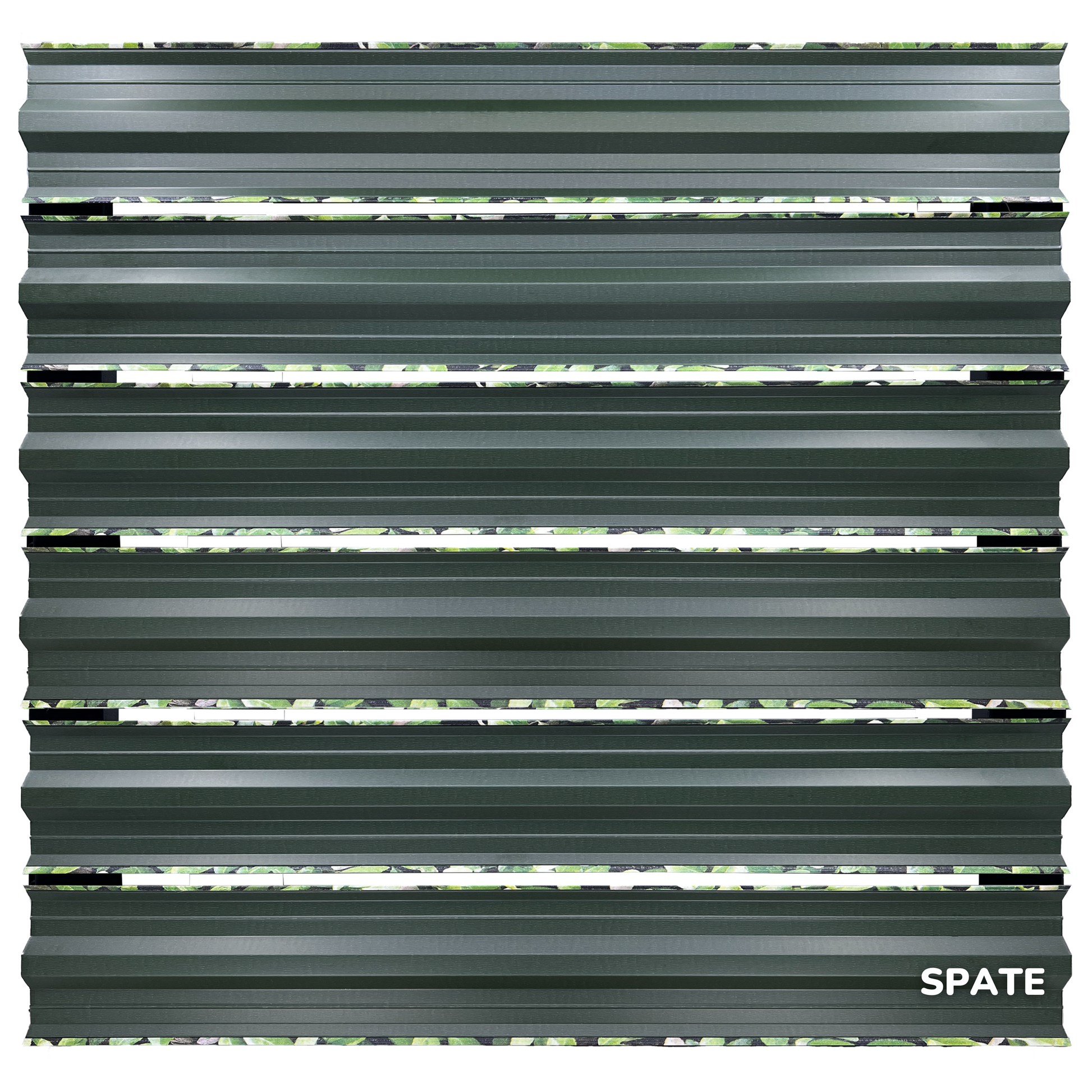 Prim-plan al modelului SIMETRICA Sipca Metalica cu finisaj de Print Digital în culoare Merișor, disponibil pe www.sipca.ro, fabricat de Top Profil Sistem.