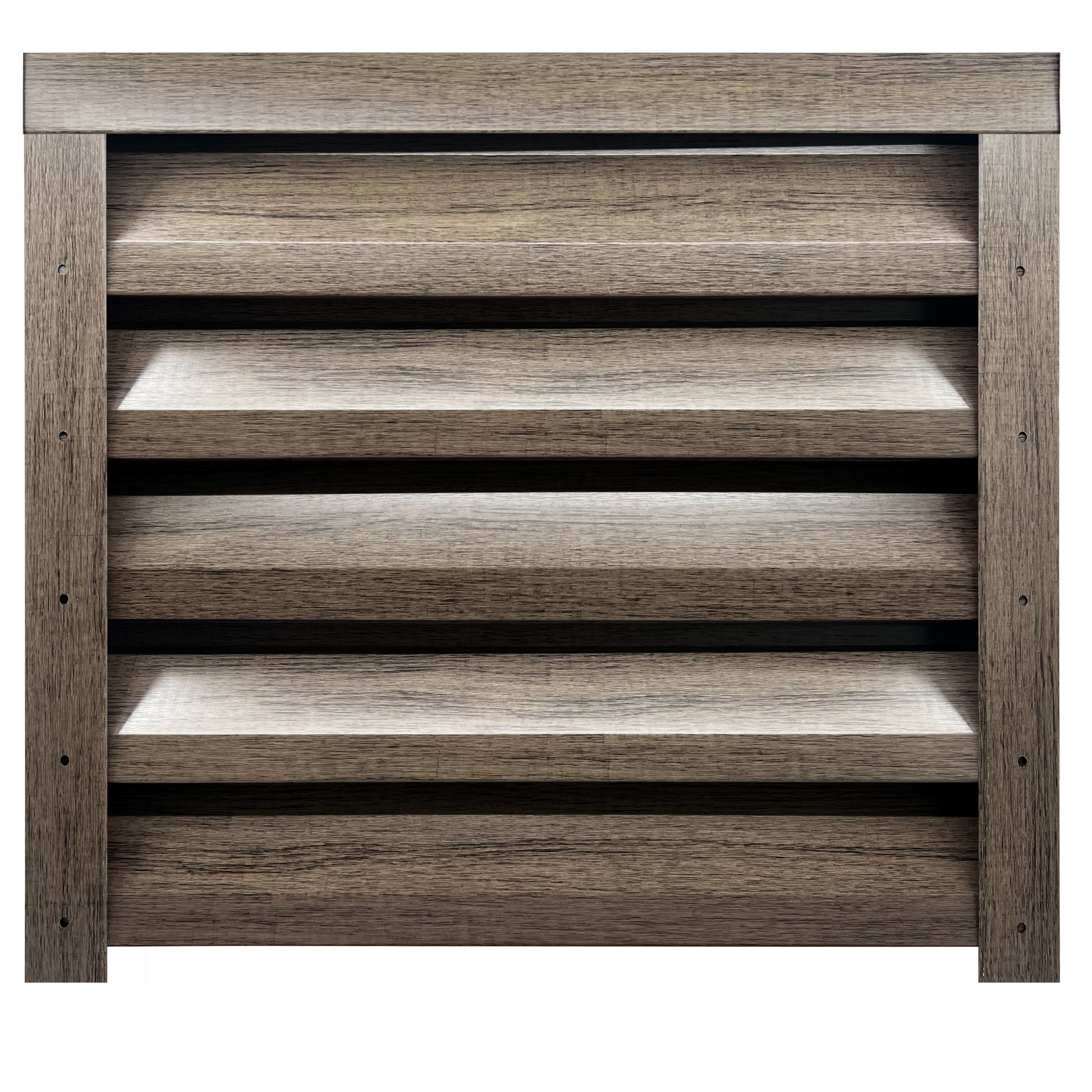 Prim-plan al modelului ATLAS Gard Jaluzele cu finisaj de Imitație Lemn în culoare Mesteacăn, disponibil pe www.jaluzelegard.ro, fabricat de Top Profil Sistem.