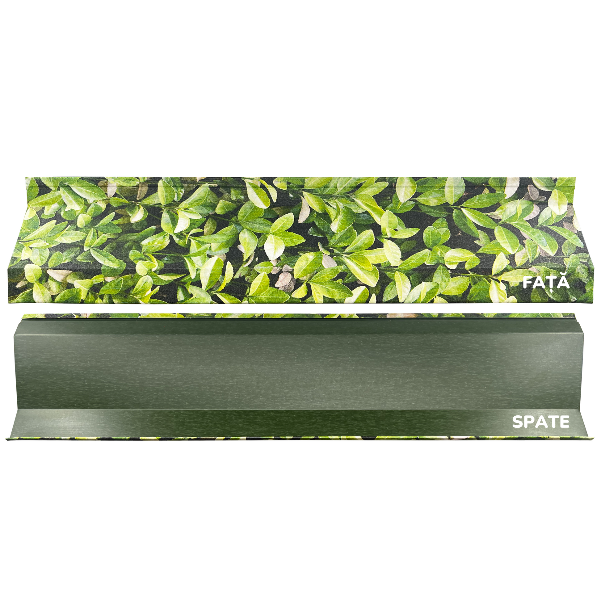 Prim-plan al modelului ATLAS Gard Jaluzele cu finisaj de Print Digital în culoare Merișor, disponibil pe www.jaluzelegard.ro, fabricat de Top Profil Sistem.