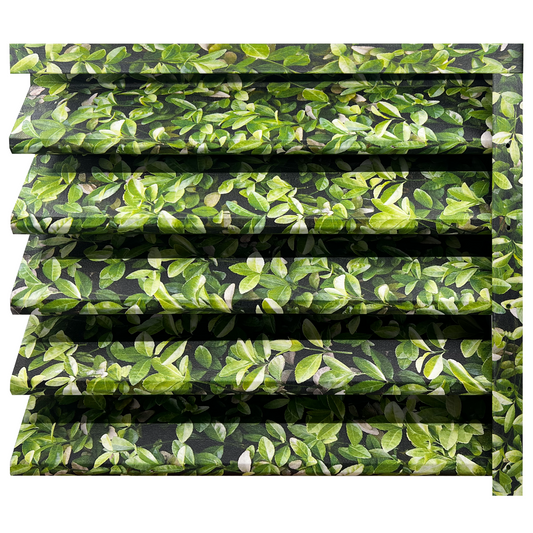 Prim-plan al modelului SIGMA Gard Jaluzele cu finisaj de Prin Digital în culoare Merișor, disponibil pe www.jaluzelegard.ro, fabricat de Top Profil Sistem.