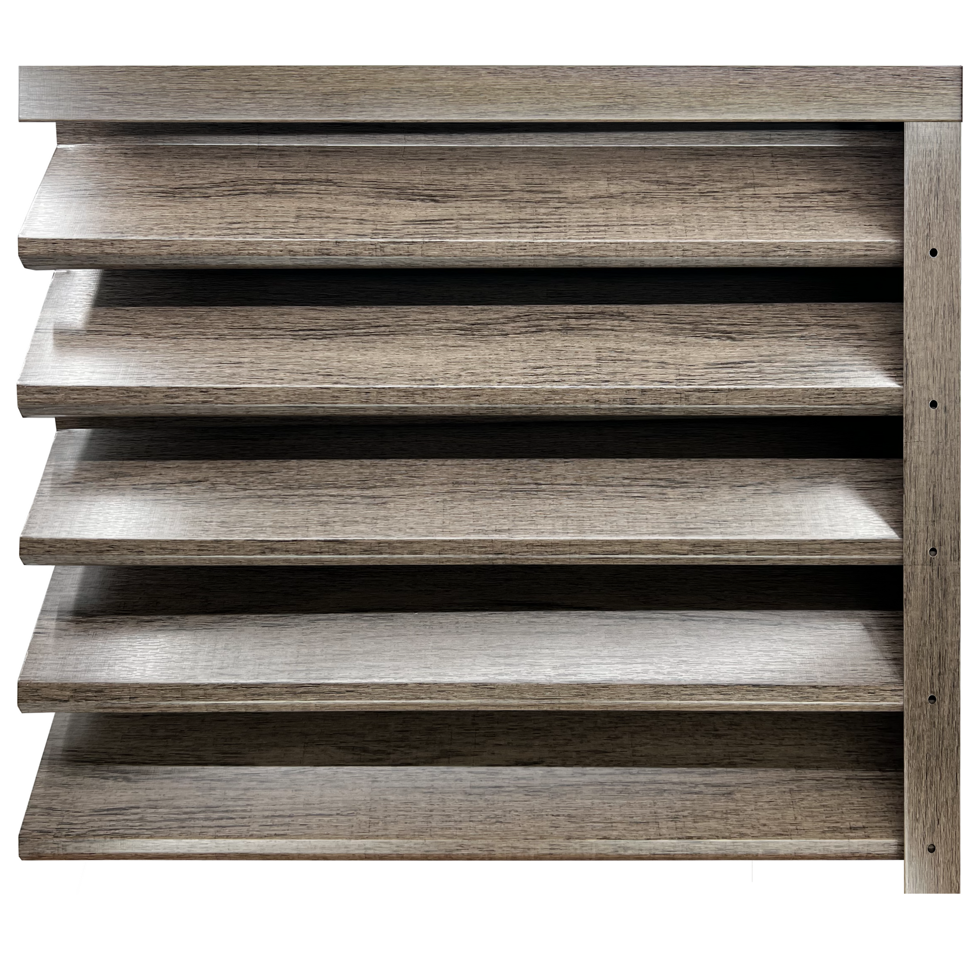 Prim-plan al modelului SIGMA Gard Jaluzele cu finisaj de Imitație Lemn în culoare Mesteacăn, disponibil pe www.jaluzelegard.ro, fabricat de Top Profil Sistem.