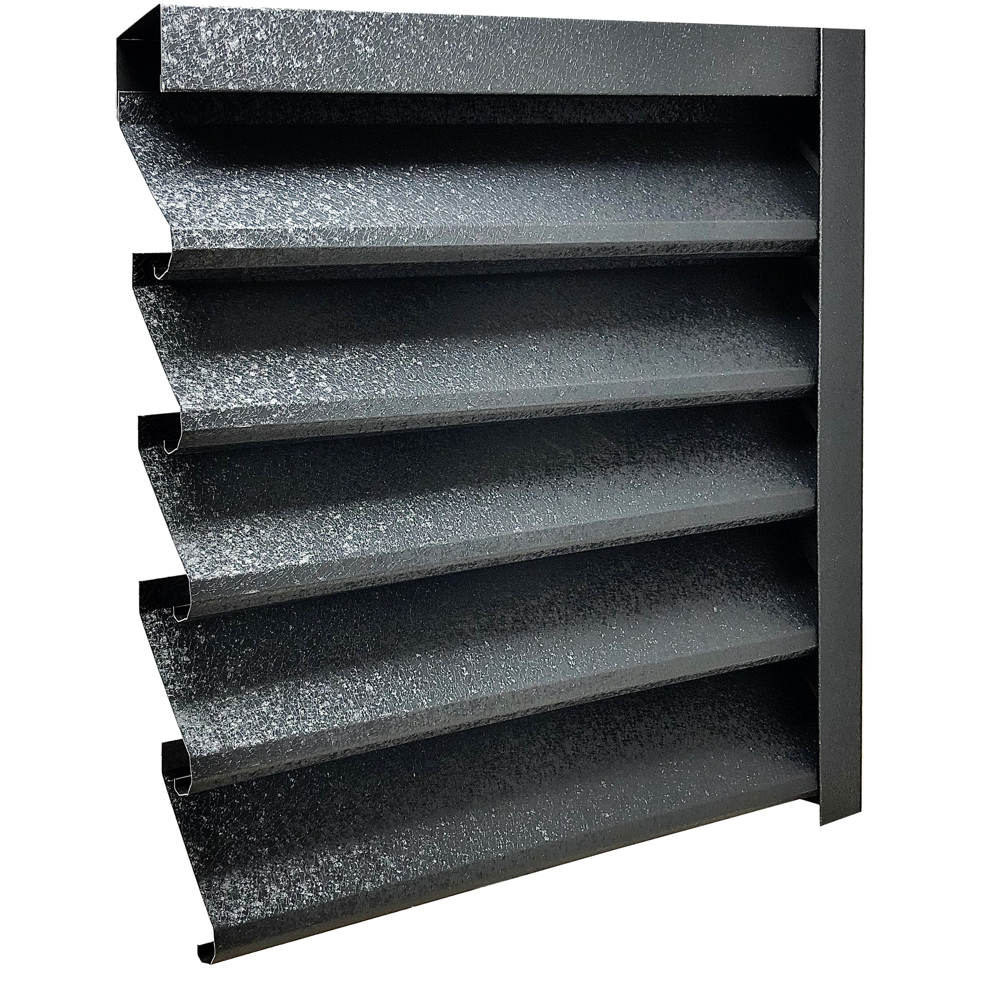 Prim-plan al modelului SIGMA Gard Jaluzele cu finisaj de Hi-Mat în culoare Gri Perlat RAL 7024, disponibil pe www.jaluzelegard.ro, fabricat de Top Profil Sistem.