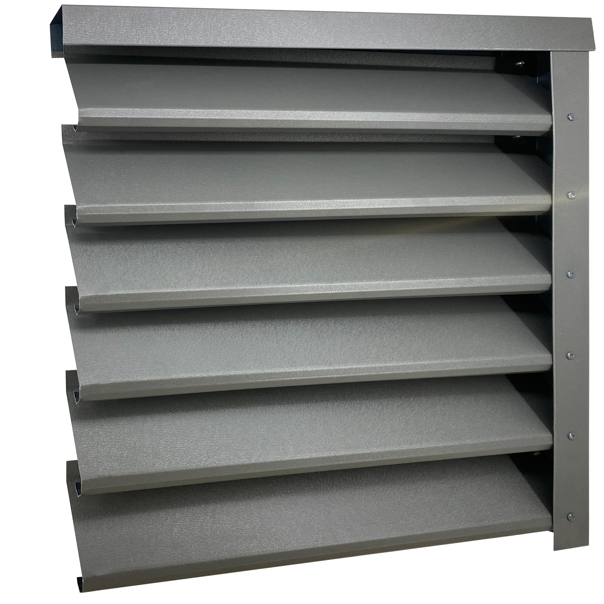 Prim-plan al modelului SIGMA Gard Jaluzele cu finisaj de Mat în culoare Gri Grafit RAL 7024, disponibil pe www.jaluzelegard.ro, fabricat de Top Profil Sistem.