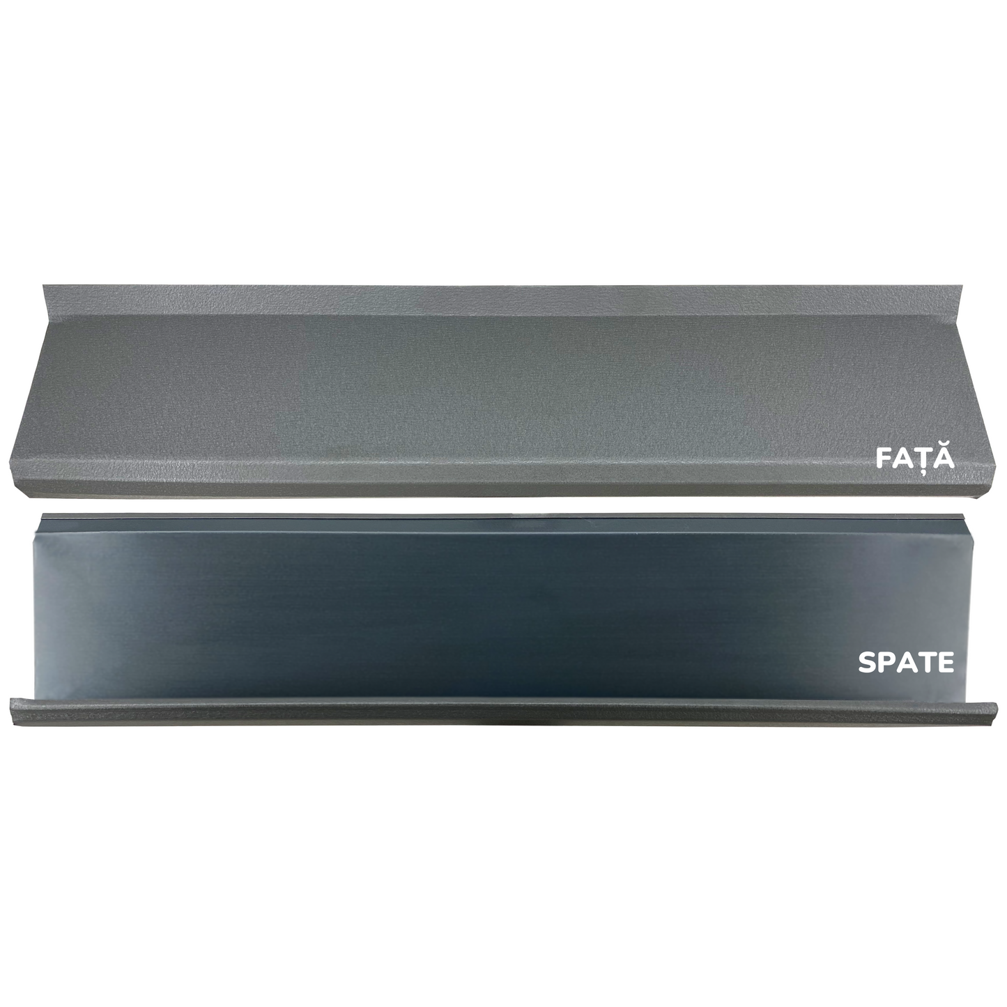 Prim-plan al modelului SIGMA Gard Jaluzele cu finisaj de Mat în culoare Gri Grafit RAL 7024, disponibil pe www.jaluzelegard.ro, fabricat de Top Profil Sistem.