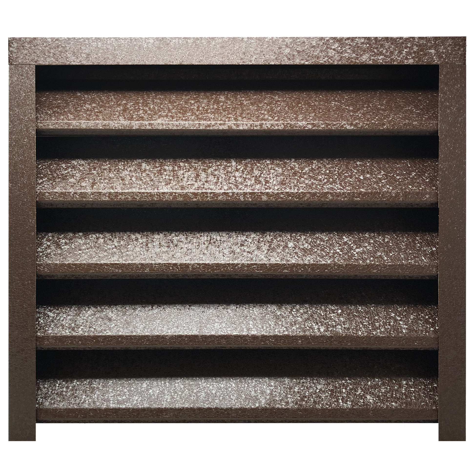 Prim-plan al modelului SIGMA Gard Jaluzele cu finisaj de Hi-Mat în culoare Maro Caramelă RAL 8017, disponibil pe www.jaluzelegard.ro, fabricat de Top Profil Sistem.