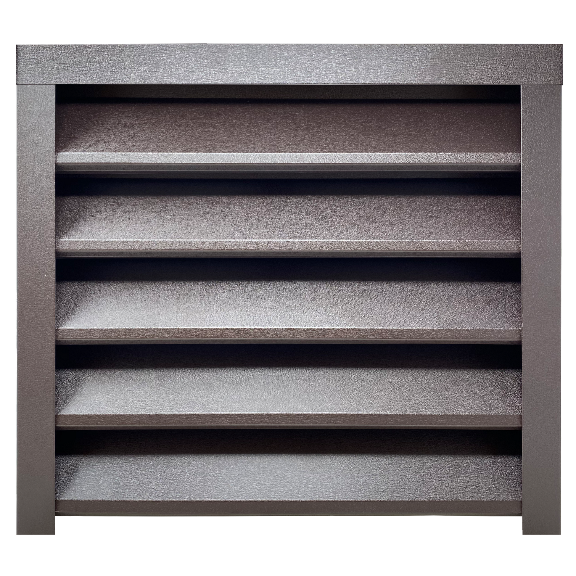 Prim-plan al modelului SIGMA Gard Jaluzele cu finisaj de Mat Dublu în culoare Maro Espresso Dublu RAL 8019, disponibil pe www.jaluzelegard.ro, fabricat de Top Profil Sistem.