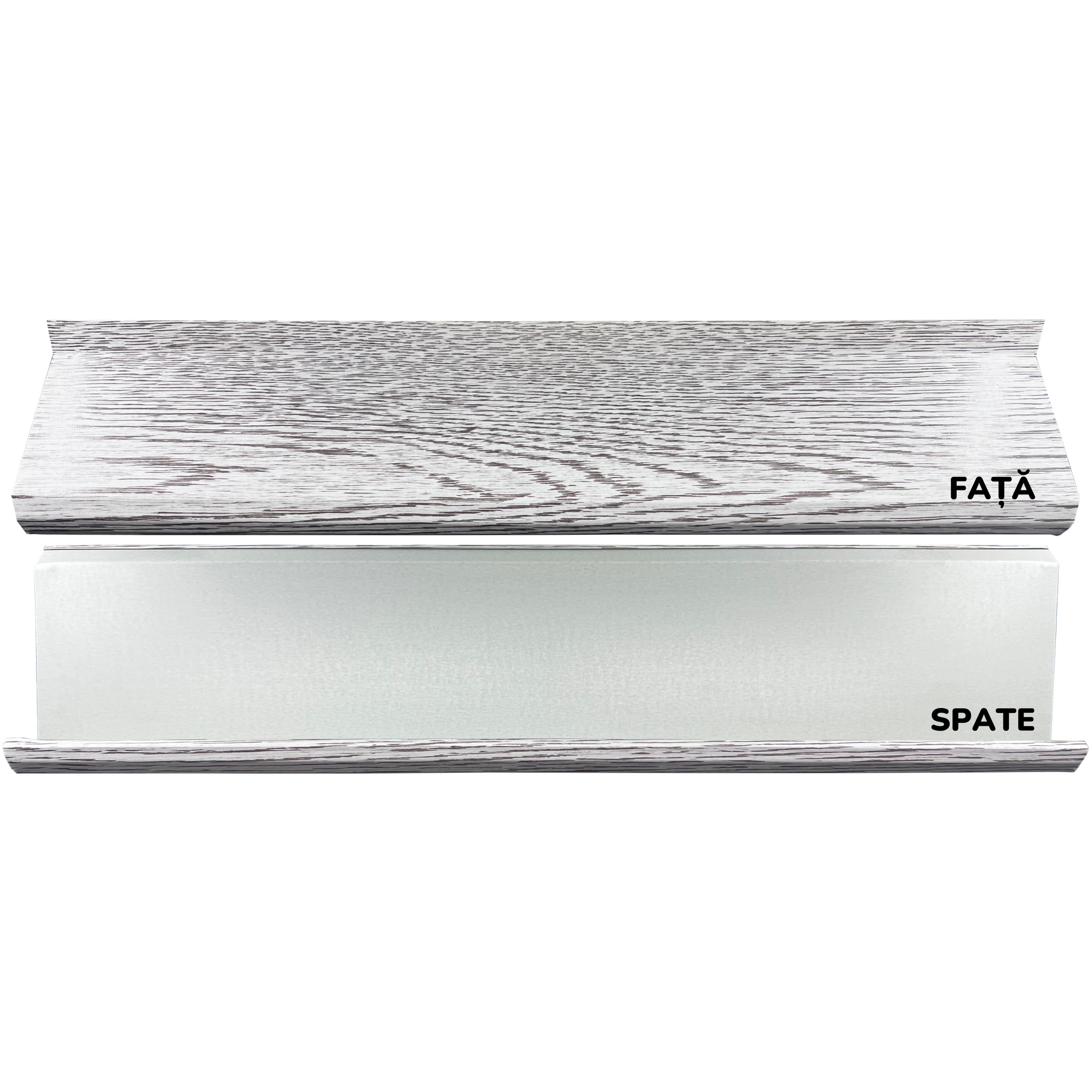 Prim-plan al modelului SIGMA Gard Jaluzele cu finisaj de Imitație Lemn în culoare Stejar Alb, disponibil pe www.jaluzelegard.ro, fabricat de Top Profil Sistem.