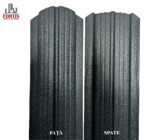 Sipca metalica - FortiProfil ROBUST | RAL 7016 (GRI ANTRACIT)