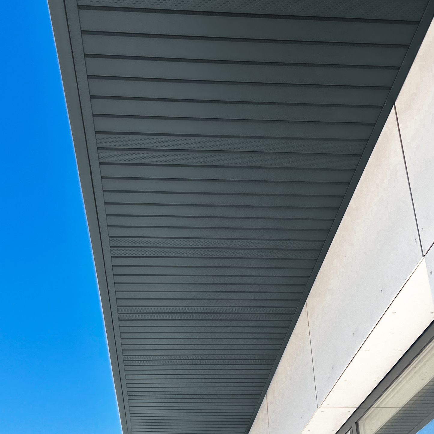 Lambriu Metalic Drept Jupiter, Gri Grafit RAL 7024