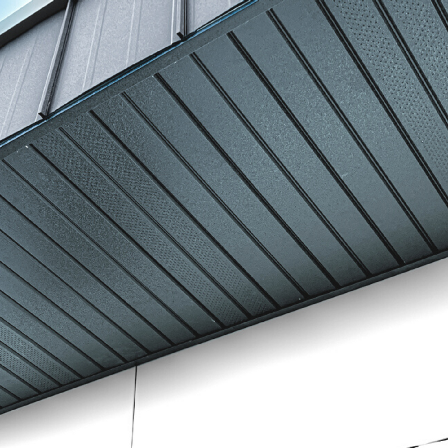 Lambriu Metalic Drept Jupiter, Gri Perlat RAL 7024