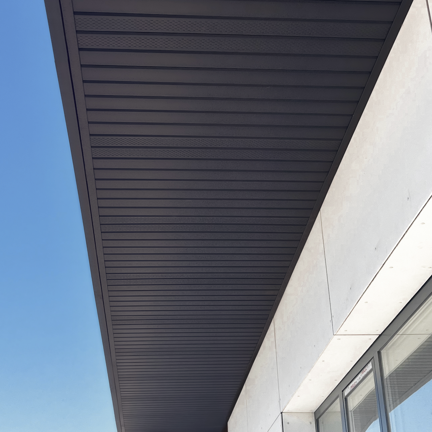 Lambriu Metalic Drept Jupiter, Maro Espresso RAL 8019