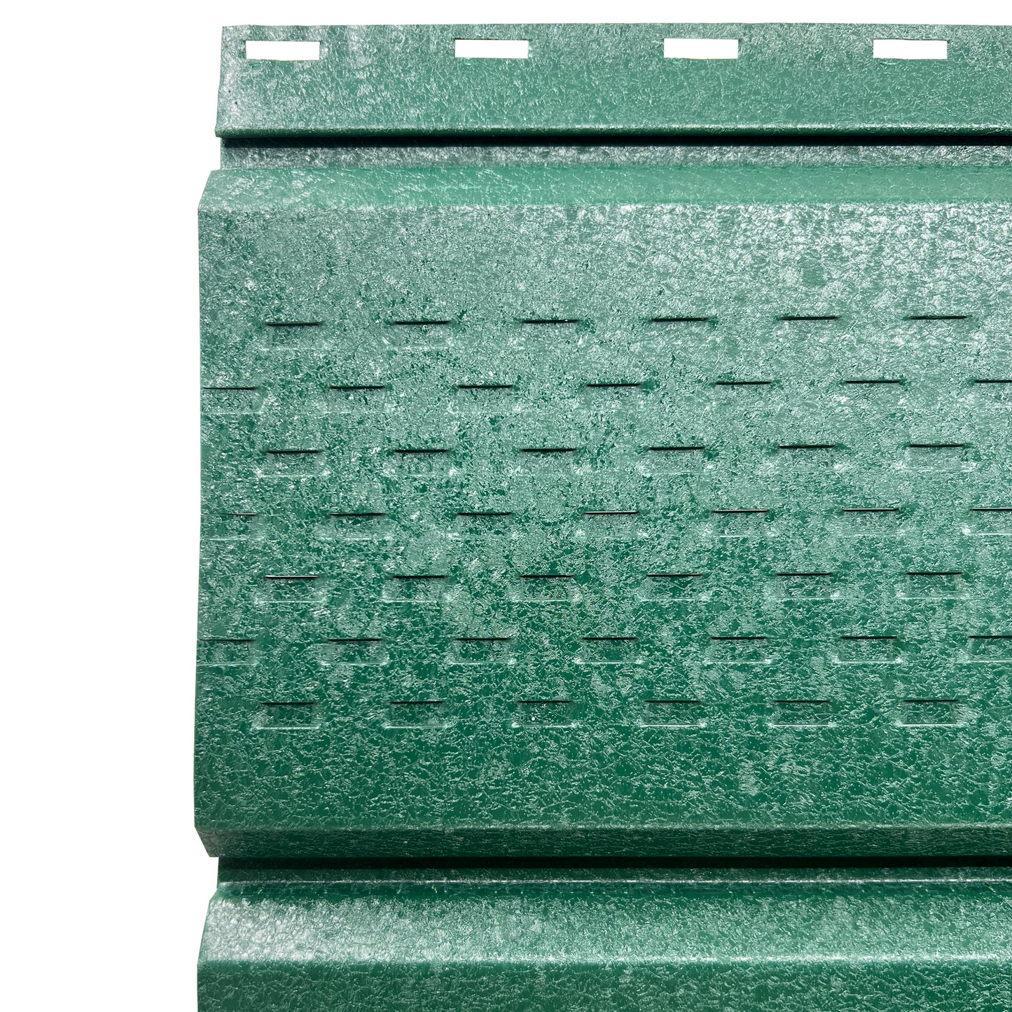 Lambriu Metalic Perforat Saturn, Verde Pin RAL 6005