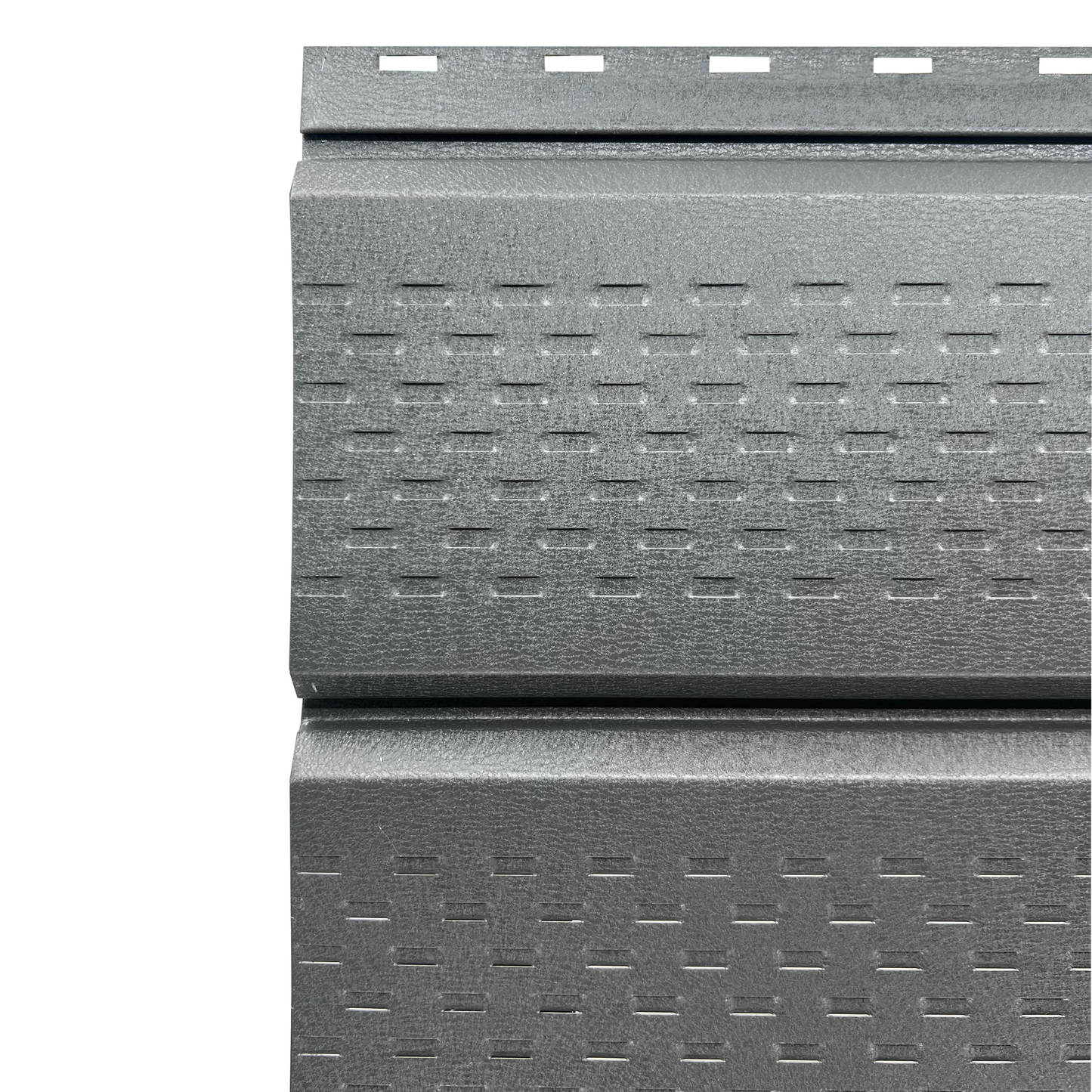 Lambriu Metalic Perforat Saturn, Gri Grafit RAL 7024