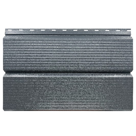 Lambriu Metalic Striat Venus, Gri Perlat RAL 7024