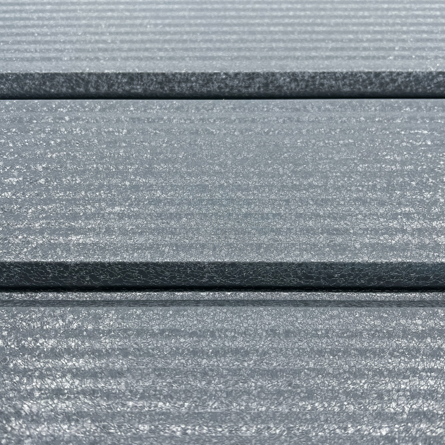 Lambriu Metalic Striat Venus, Gri Perlat RAL 7024