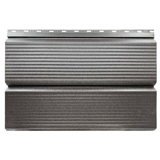 Lambriu Metalic Striat Venus, Maro Espresso RAL 8019