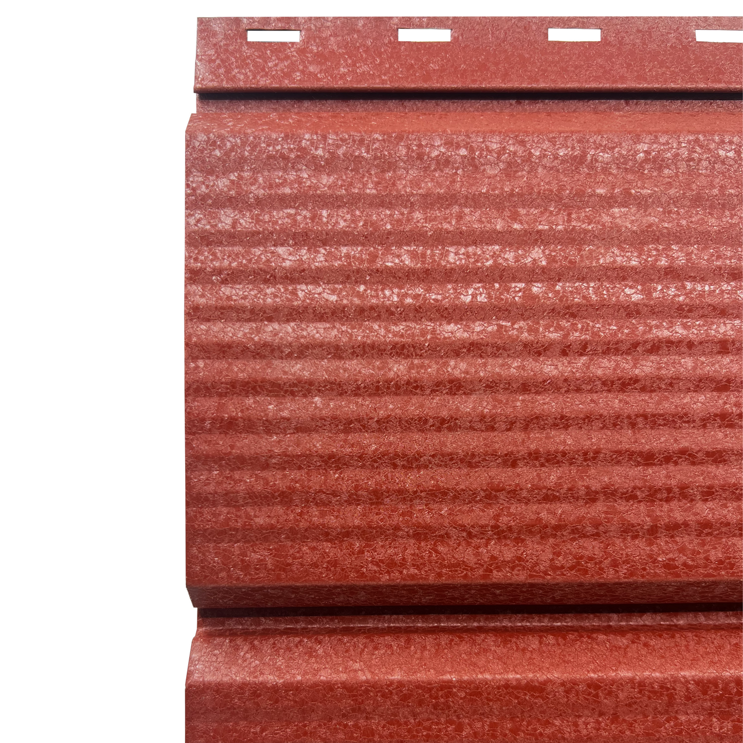 Lambriu Metalic Striat Venus, Caramida Rosie RAL 3009