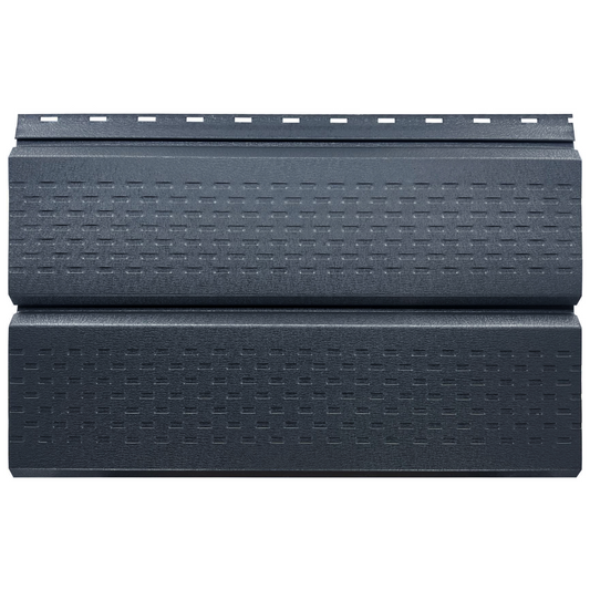 Lambriu Metalic Perforat Saturn, Gri Atlantic RAL 7016