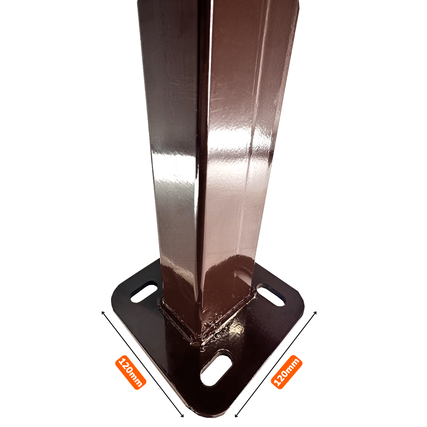 Pilon Talpă Sudată, 60x40mm | Lucios