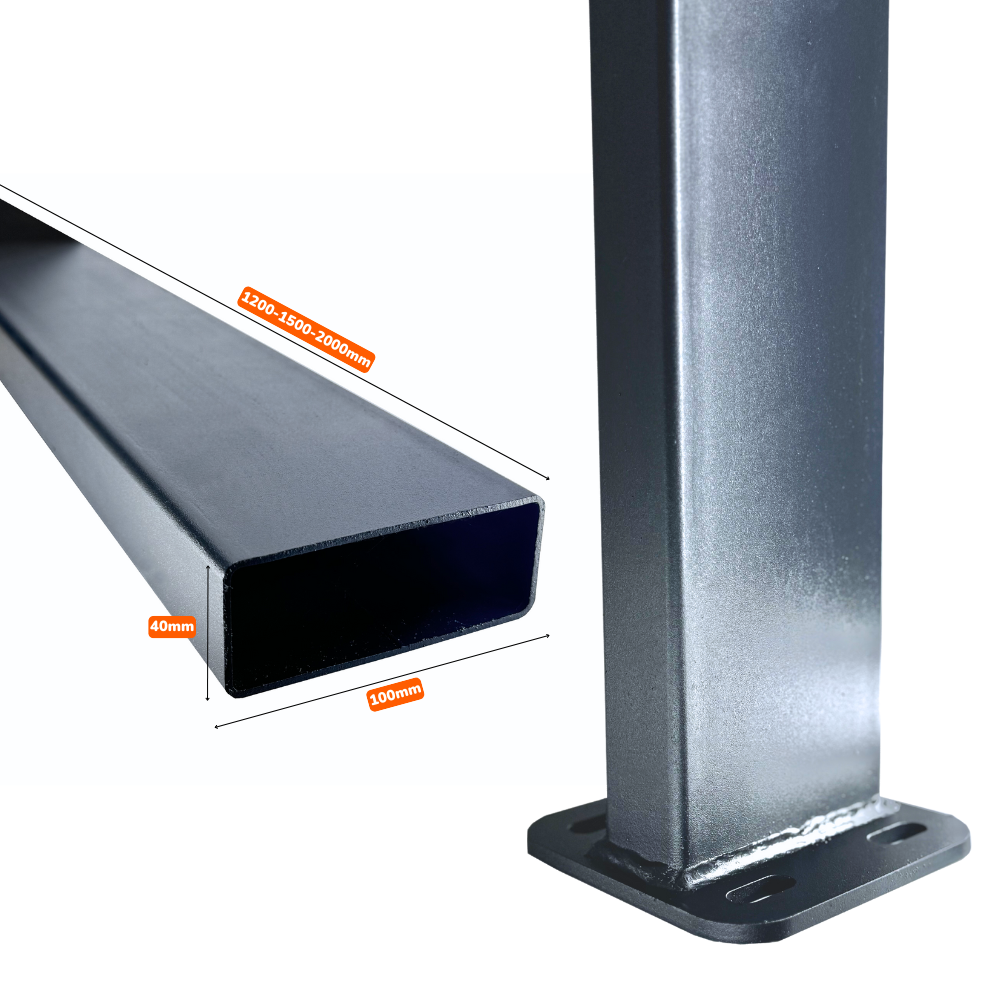 Pilon Talpă Sudată, 100x40mm | Mat