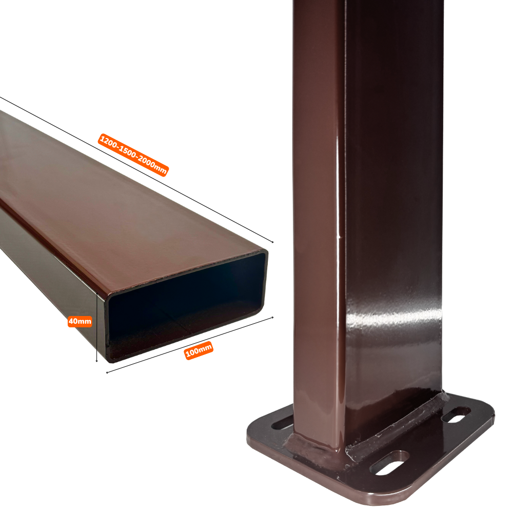 Pilon Talpă Sudată, 100x40mm | Lucios