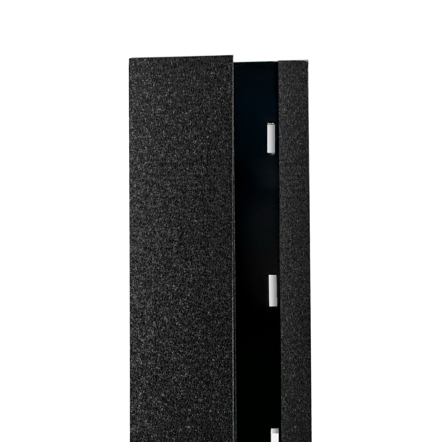 Profil Lateral de Mascare J, Negru de Noapte RAL 9005