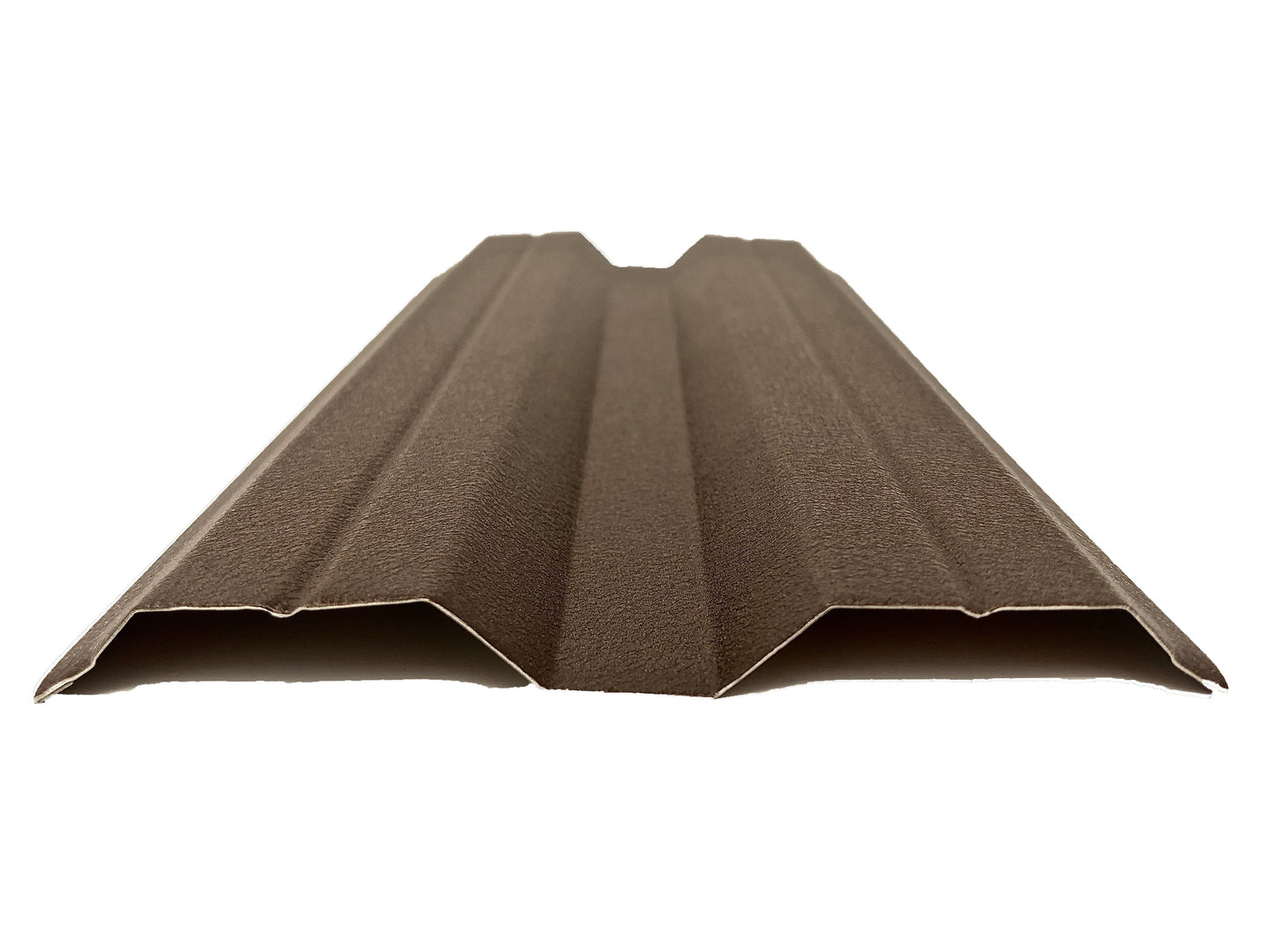 Prim-plan al modelului TISA Sipca Metalica cu finisaj de Mat în culoare Maro Ciocolata RAL 8017, disponibil pe www.sipca.ro, fabricat de Top Profil Sistem.