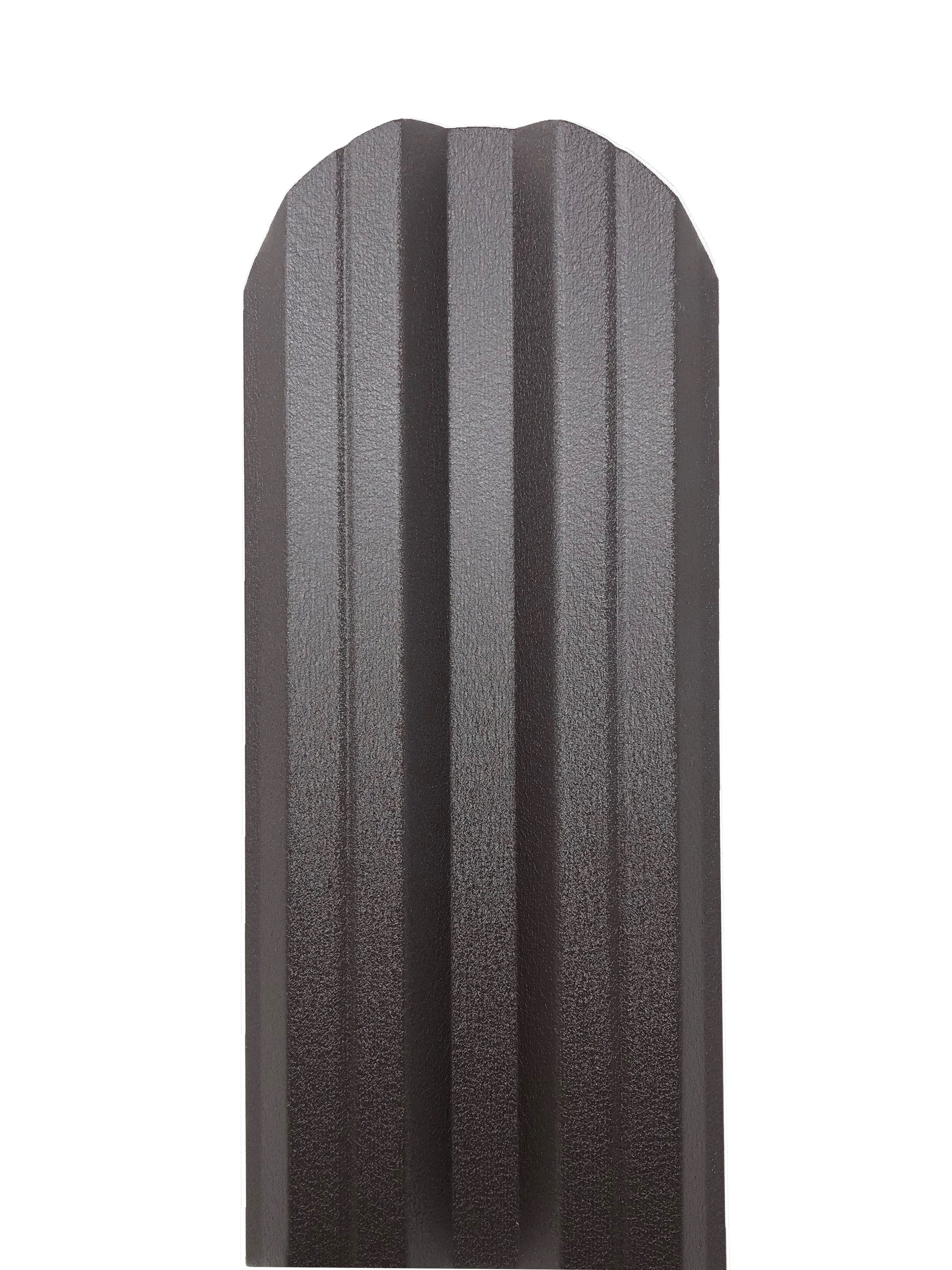 Prim-plan al modelului TISA Sipca Metalica cu finisaj de Mat Dublu în culoare Maro Espresso Dublu RAL 8019, disponibil pe www.sipca.ro, fabricat de Top Profil Sistem.