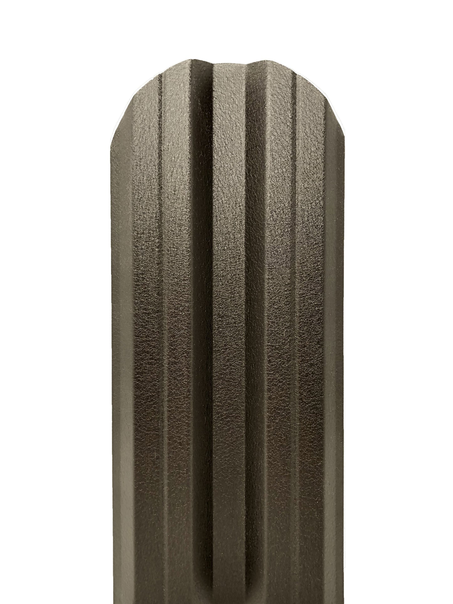 Prim-plan al modelului TISA Sipca Metalica cu finisaj de Mat în culoare Maro Espresso RAL 8019, disponibil pe www.sipca.ro, fabricat de Top Profil Sistem.