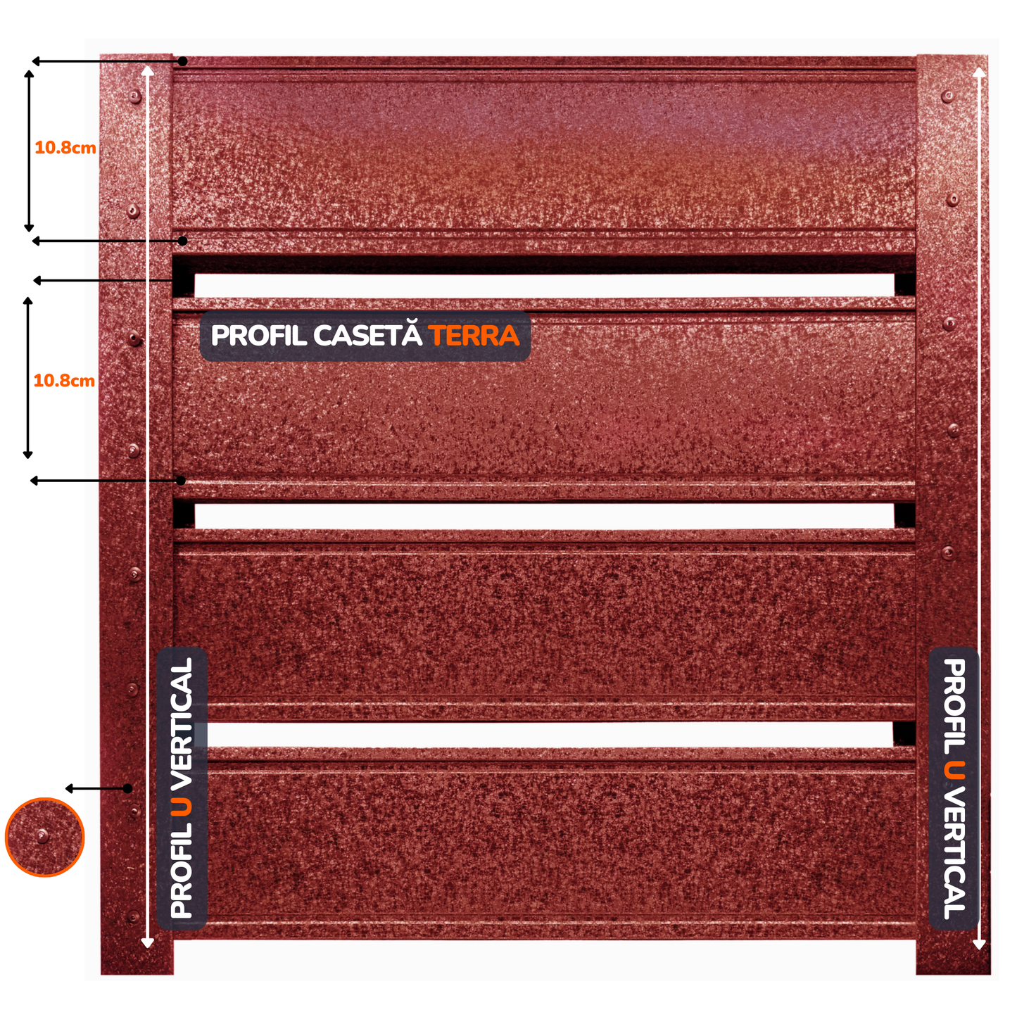 TERRA - Cărămidă Roșie